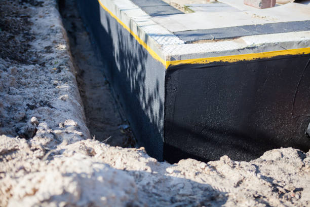 Professional Crawl Space Encapsulation technician working in Burgoon, OH